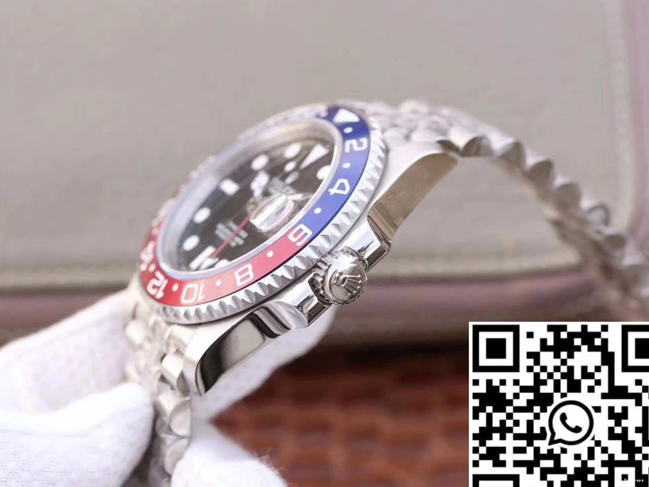 Dial Rolex GM 126710BLRO GMT Factory II Sustainable Black Master 1171 0812